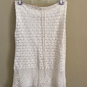 Hand crotched vintage Ralph Lauren Skirt